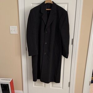 Classic charcoal Men's Overcoat